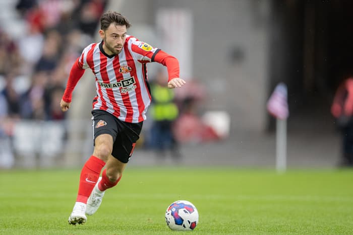 Patrick Roberts on the ball